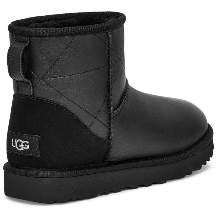 UGG Модные удобные короткие зимние сапоги женские сапоги черные 1167313-BLK