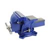 (R) Bench Vise, Jaw Width: 100mm, Maximum Opening: 75mm, 360-Degree Rotation, Workbench, Engineer's Anvil Vise, Rotating, Machining, Fixing, Adhesi