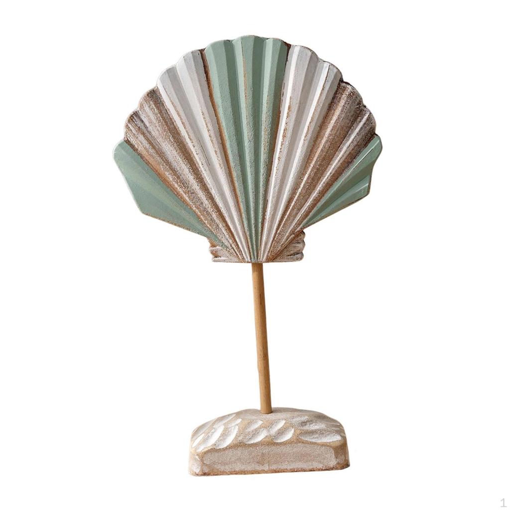 Wood Ornament Figurine Statue Home Decoration for Living Room Cabinet