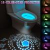Toilet Light Toilet Night Lights With Star Projector And Motion Sensor 16 Colors Changing Toilet Bowl Seat LED Night Light