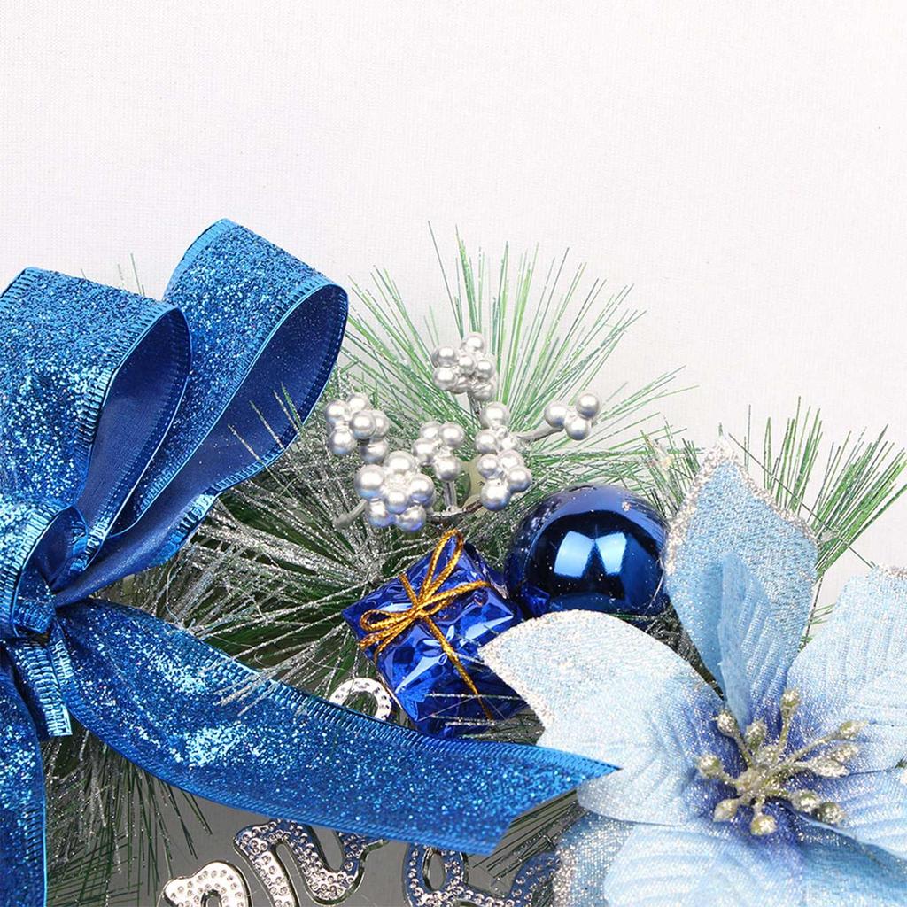 Christmas Front Door Garland Outdoor Decoration Holiday Welcome Garland Decoration Christmas Wreath