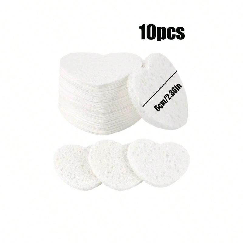 10 шт. 3D Круглые Сердечки Цветок Спрессованный Хлопок Лист Художественная Бумага ручка Текстурная Живопись DIY Креативное Веселое Подарок