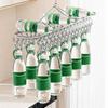 Windproof Socks Drying Rack Stainless Steel Clothes Drying Hanger Laundry Hanger  Balcony