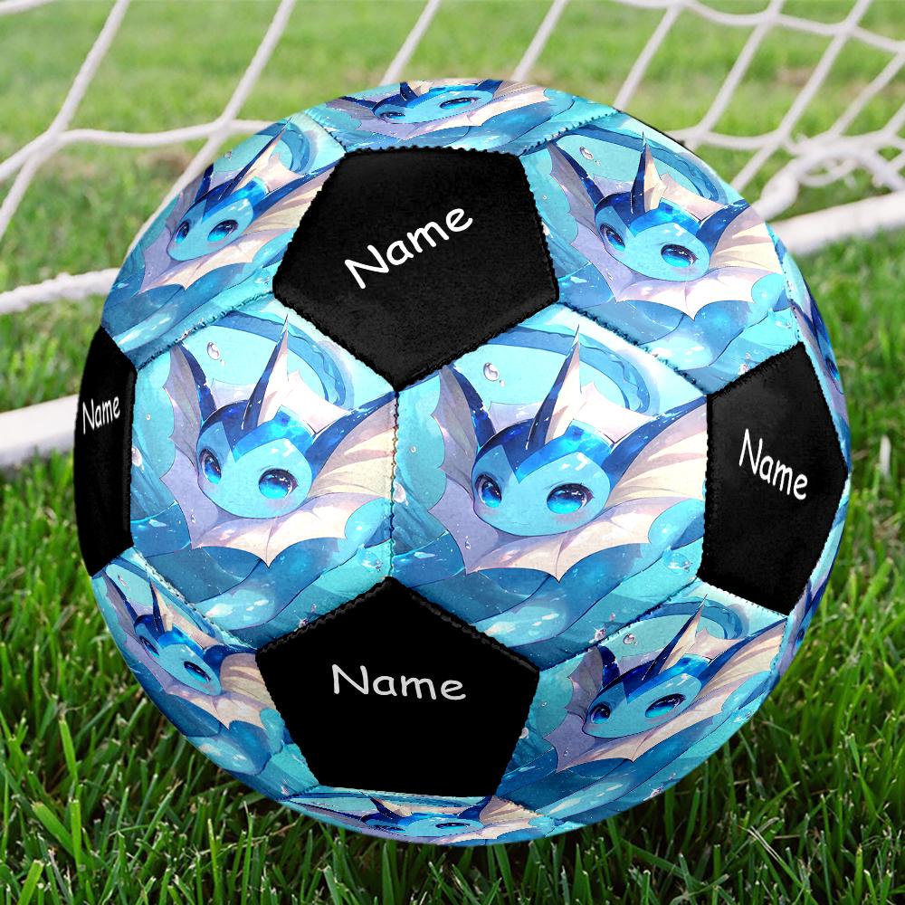 Custom Name Pokémon Theme Size 5 Soccer Ball, Suitable for Both Indoor and Outdoor Matches, a Gift Suitable for Everyone.