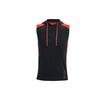 Basketball Training Color Block Sleeveless Hoodie Men Tops Black 1369341-001