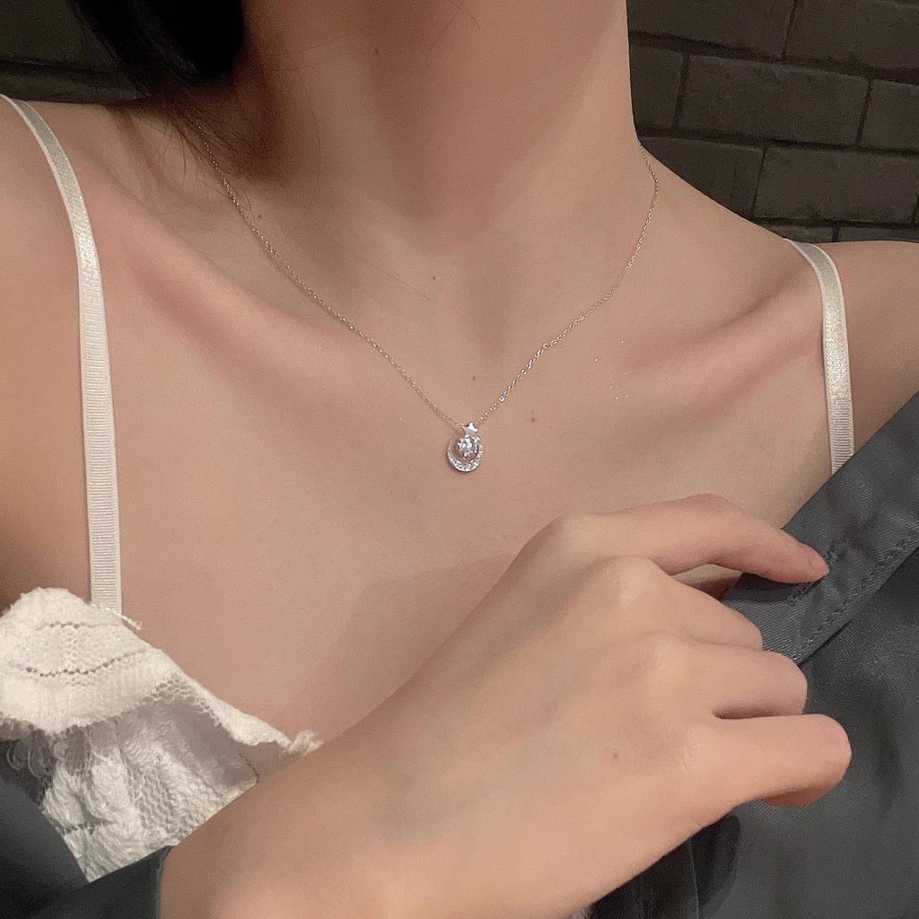 «Модное элитное жемчужное ожерелье: Универсальная цепочка на ключицу из титановой стали для женщин