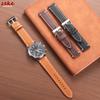 Быстросъемный мягкий ремешок из натуральной кожи, верхний слой воловьей кожи, ремешок для часов 18/19/20/21/22/24 мм для Omega, деловой мужской браслет-ремень