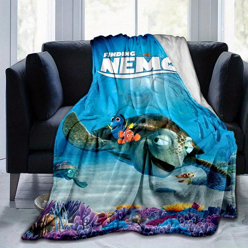 1pc. Finding Nemo Ocean Adventure Theme Blanket - Perfect for Home, Office, Outdoor Use, Gift Idea, Suitable for All Seasonsz0417222