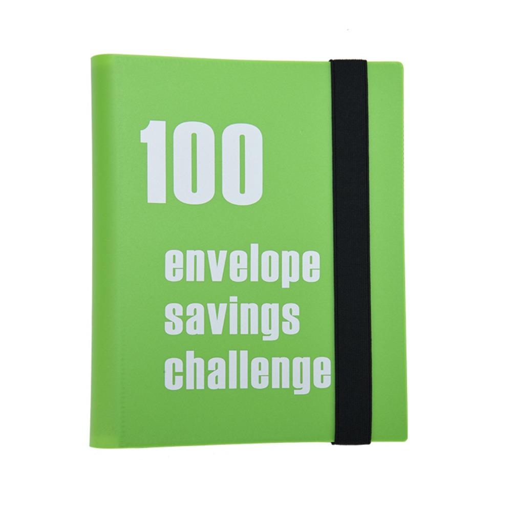 100 дней Экономия Проблемы Книга PP Бюджетный Переплет Конверт Экономия Проблема Экономия Деньги