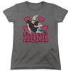 Женская футболка Johnny Bravo Hunk Угольный