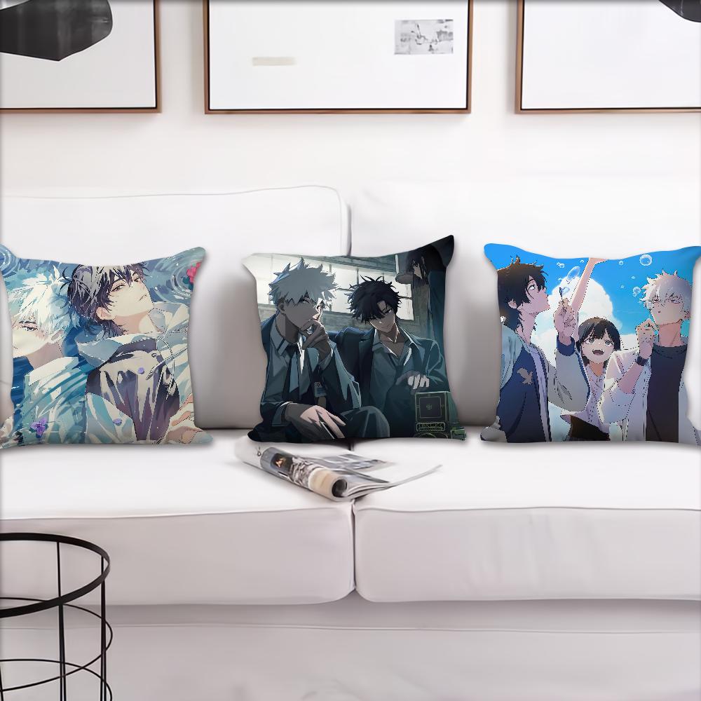Anime L-Link C-Click B Pillow Case Home Sofa Living Room Office Shop Cover Printing Comfort Decoration Nordic Simplicity