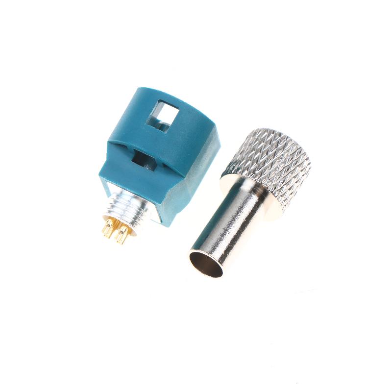 4 Pin Lvds Cable Connector Z Straight Welding Male Plug Car Camera Audio Connectors Automotive Audio Socket Universal