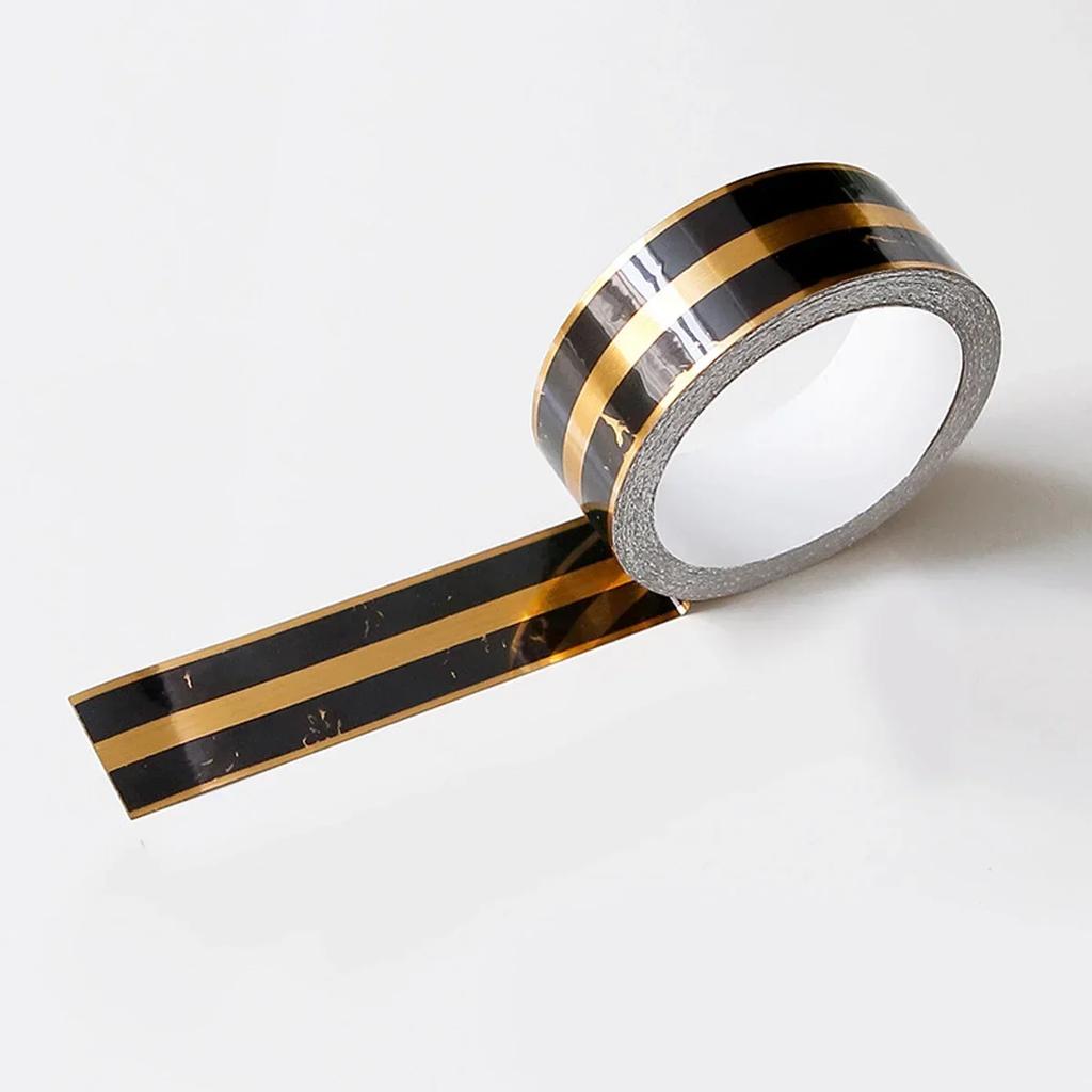 5M герметизирующая лента для декора зазоров плитки самоклеящаяся лента для пола герметик для швов на стенах потолок водонепроницаемая герметизирующая наклейка наклейка золото