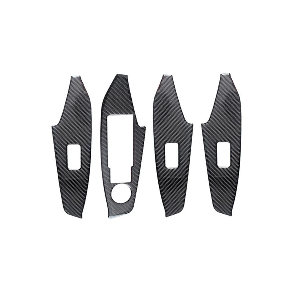 Хорошие автомобильные аксессуары для Mazda3 Axela, внутренняя рамка из углеродного волокна, переключатель фар, внутренняя дверная чаша, наклейки для ожидания