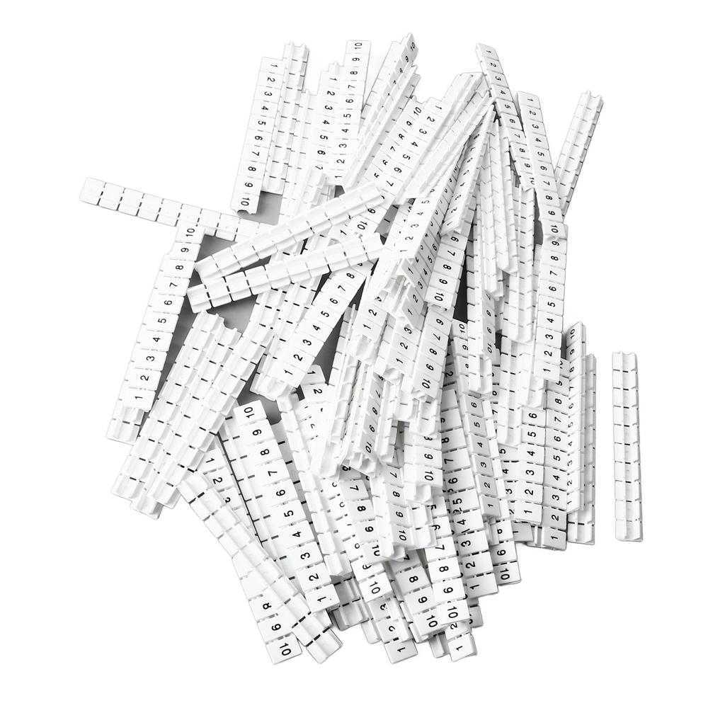 100 шт. Клеммная Маркерная Лента Блоки Этикетки Маркировочные Бирки Маркерная Панель Термостойкий Нейлон