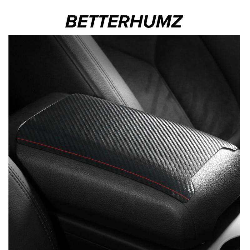 Betterhumz Для Porsche Macan 2014-2025 Из Алькантары Панель Накладки Накладки На Подлокотник Наклейки Декор Тюнинг Аксессуары Для Салона Автомобиля