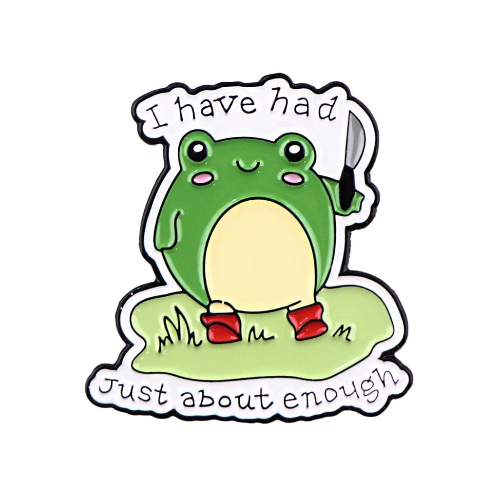 Flower Funny Quotatio Enamel Pin Movie Brooches Bag Lapel Pin Cartoon Holiday Backpack Decoration Jewelry Gift for  Friends