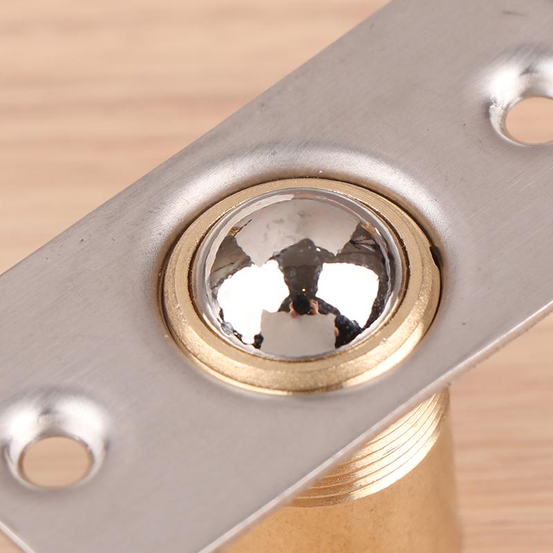 1 комплект регулируемых пружинных шариковых защелок для надежной защелки двери шкафа с ответной планкой и винтами для шкафов и шкафов