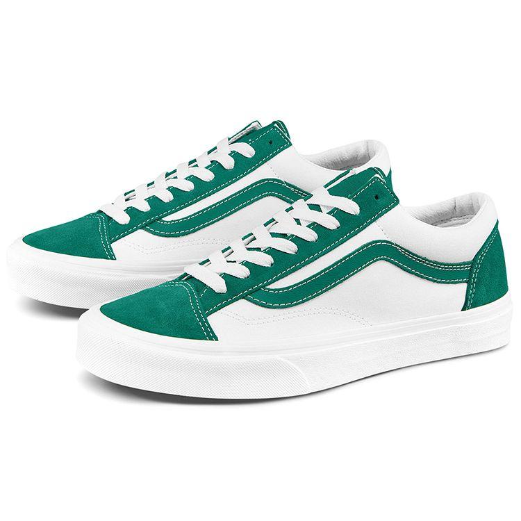 Vans Style 36 Classic Sport - Cadmium Green Unisex Sneakers True-White VN0A54F69YE
