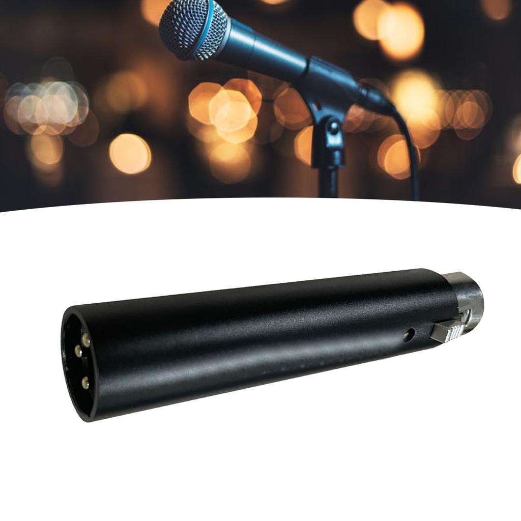 Динамический микрофонный усилитель 28 дБ усиления Низкий фоновый шум 3-контактный XLR Портативный микрофонный предусилитель для