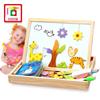 Little Master Educational Magnetic Animal Puzzle & Double-Sided Drawing Board