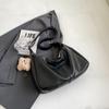 Модная мешковатая сумка на плечо для женщин из ПУ-кожи, большая вместимость, подмышечная сумка, ретро женская сумка-хобо, тоут