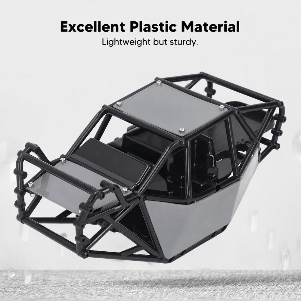 1/10 Scale RC Roll Cage Buggy Body Shell RC Upgrade Part RC Crawler Body Shell  For RC Car Model