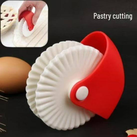 Роликовый нож для резки теста и лапши - кухонный и выпечной инструмент