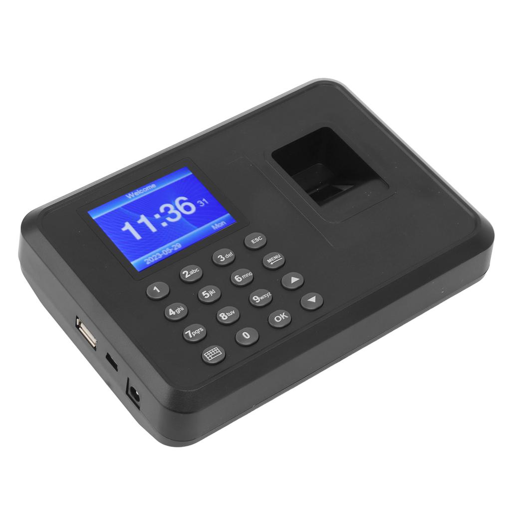 Машина для проверки посещаемости по отпечаткам пальцев и паролю Интеллектуальный регистратор для проверки сотрудников в офисе