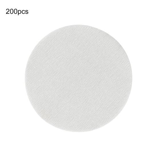 200Pcs 51/53/58/60MM Coffee Filter Paper Natural Unbleached Disposable Round Moka Pot Coffee Dripper Paper Universal Coffee Maker Accessories