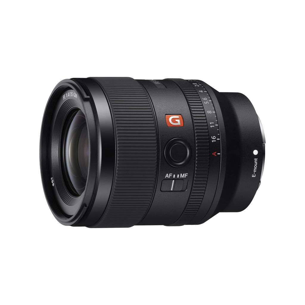 Sony SEL35F14GM Lens FE 35mm GM Premium G Master Series Prime Lens - Full-Frame F1.4 -