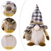Beautiful Coffee Bean Bag Mini Gnome Plush Doll Table Decor Stuffed Faceless Gnome Party Supplies
