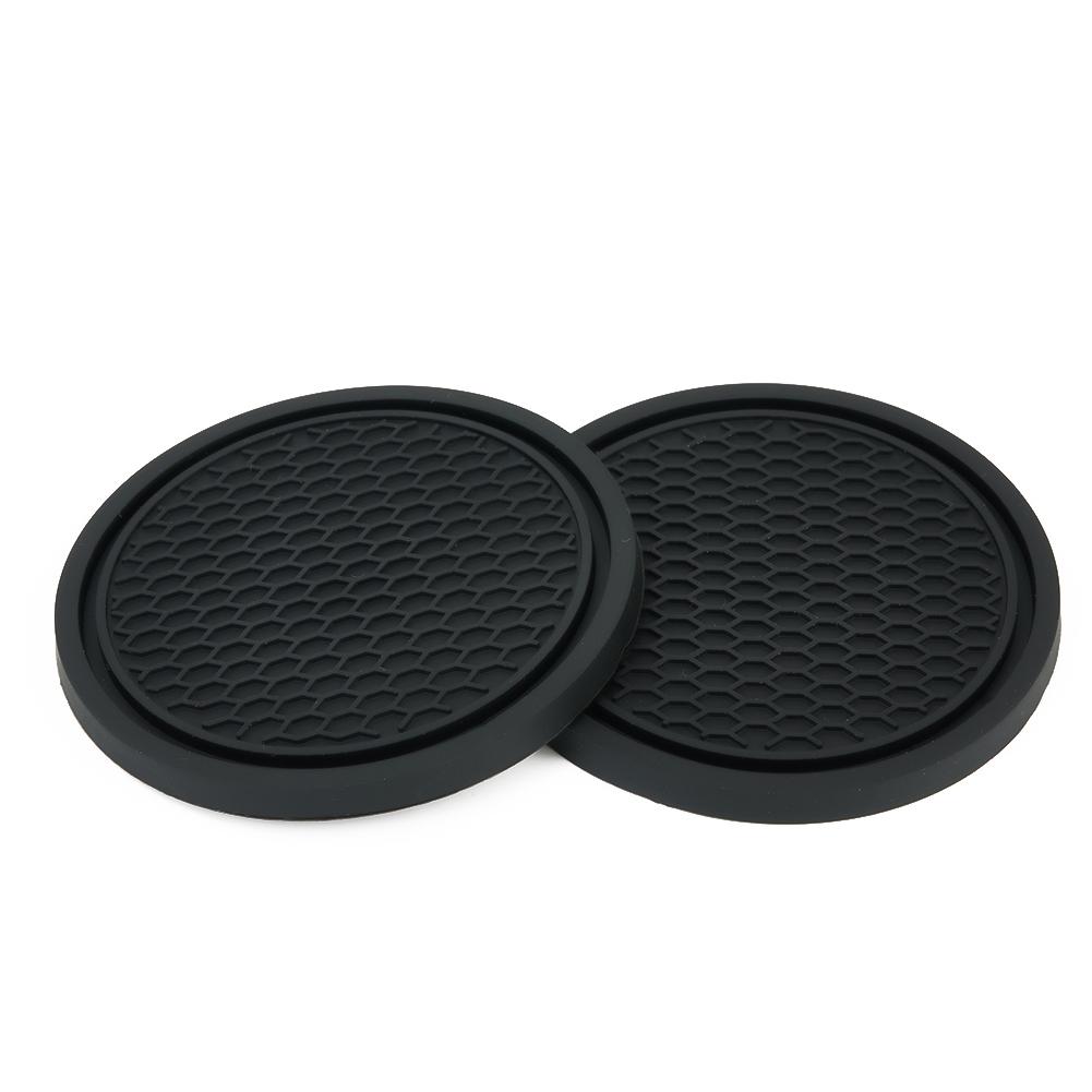 Car Coasters 2pcs Anti Slip Car Coasters Car Parts