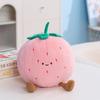 Plush Shaped Watermelon Fruit Toy Pillow Ornament For Cozy Home And Bed Decor