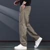JieLeNuo Мужские свободные прямые брюки в стиле business casual