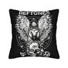 Декоративная Наволочка Deftones рок-группа Продукт Сиденье Подушка-плед Чехол наволочки Молния Разные размеры