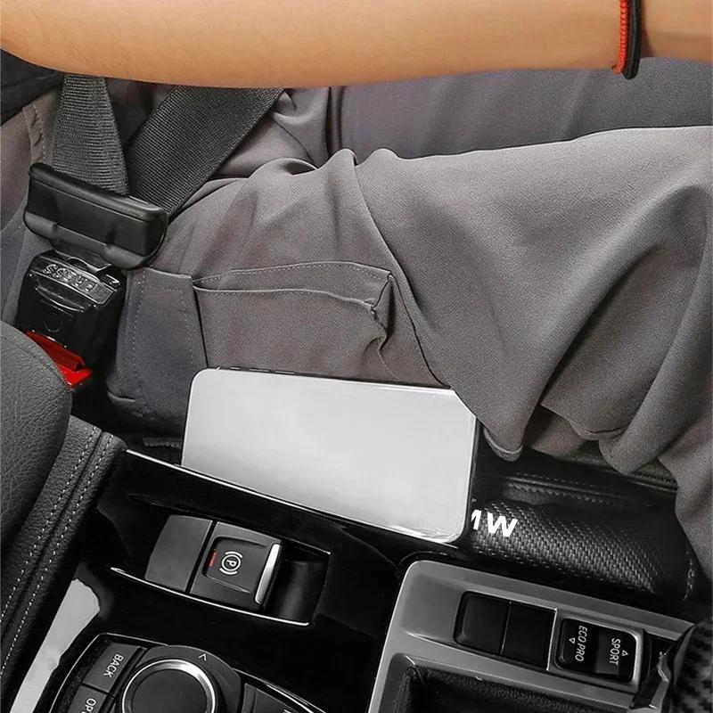 For BMW 1/2 Carbon Fiber Car Interior Seat Gap Plug Filler Pad For BMW 1 3 5 6 7 Serie X7 X3 X5 X6 M E70 E71 E90 E91 F30 F10 E92
