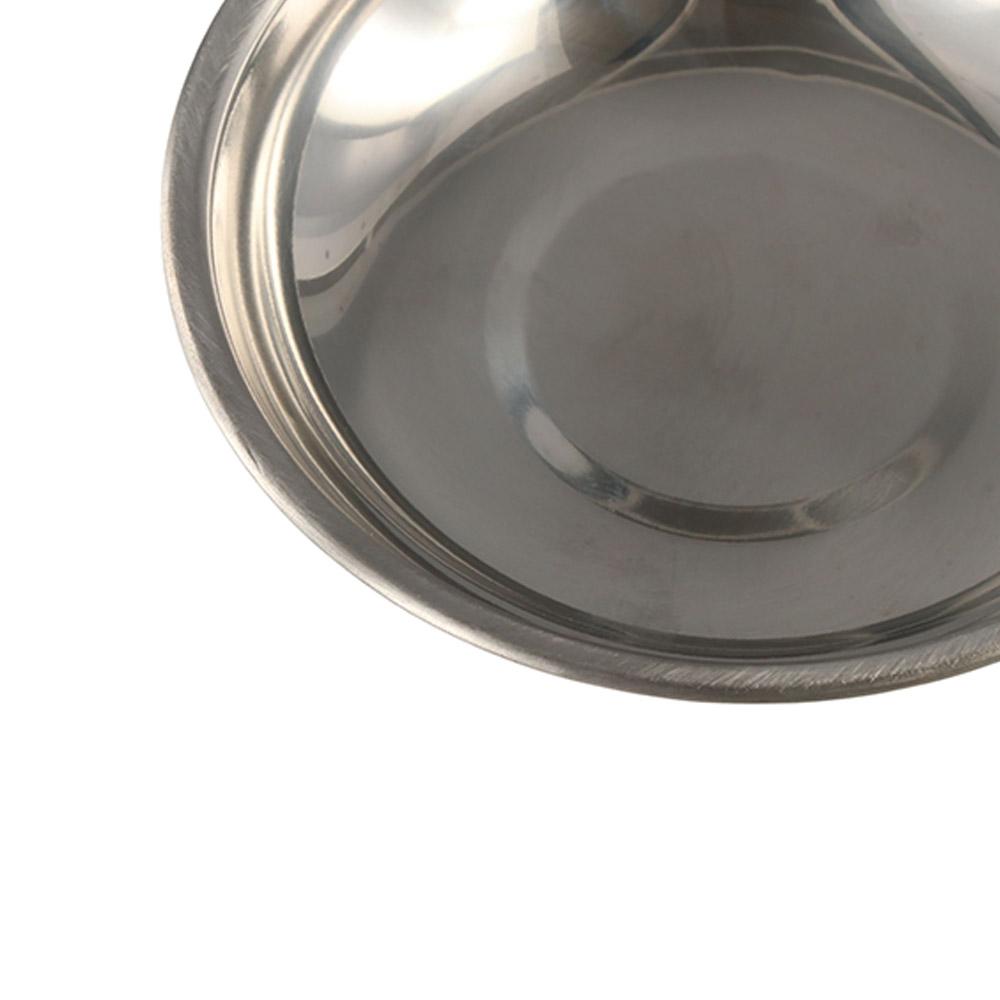 Stainless Steel Food Snacks Seasoning Dishes Silver Appetizer Condiment Tray Dessert Dish Salt