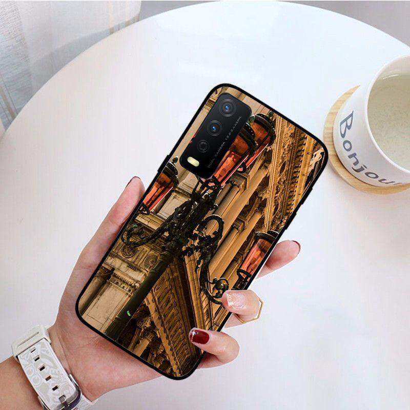 Италия Красота Венеция Город Телефон Чехол Для vivo Y31 Y30 Y33S Y11S Y12S Y17 Y20S Y21 Y21S Y1S Y53S Y15 Y19 Y91C V23 5G Чехлы coque