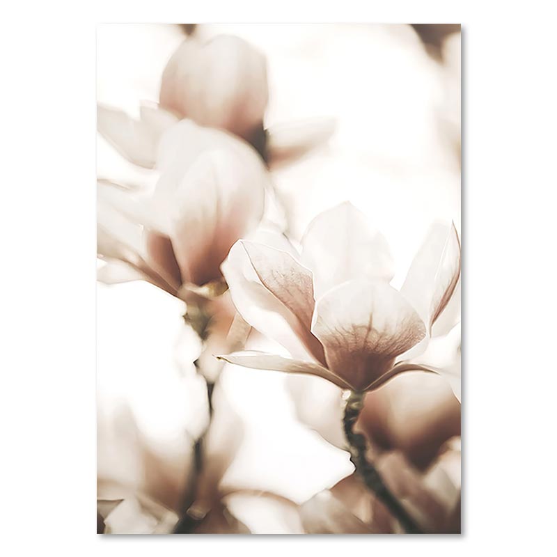 Скандинавский бежевый цветок, трава, холст, картина, пейзаж, картина, минималистичный настенный художественный постер, пейзажный принт, современный декор для дома, комнаты