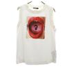 Tank Top S White Skull Women Used