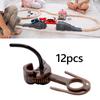 12Pcs Model Trains HO Scale Couplers,Trains Hook,Train Accessories Railway