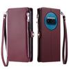 For Nothing Phone (3a) Case TPU+PU Leather Wallet Phone Cover with Wrist Strap