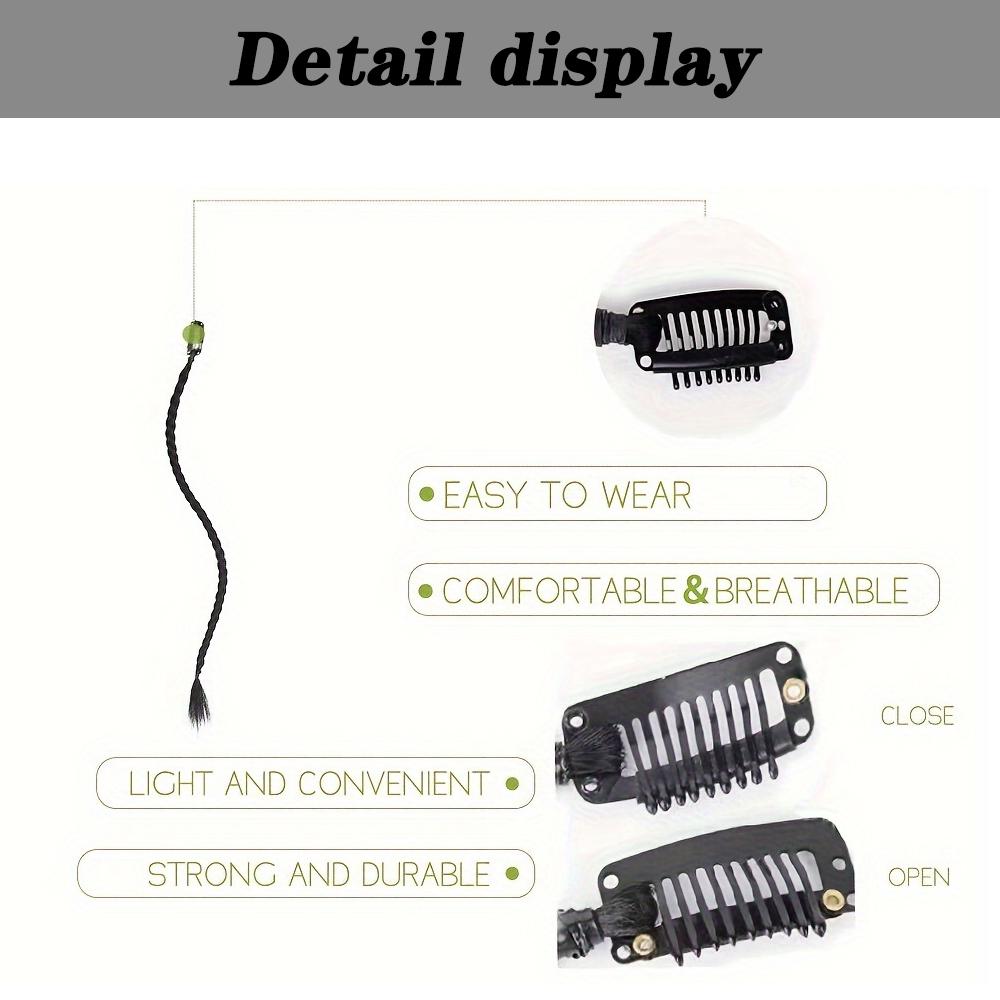 Синтетические косы на заколках для наращивания волос, косы, длинные хвостики, шиньоны для женщин и девочек, повседневное использование в косплее