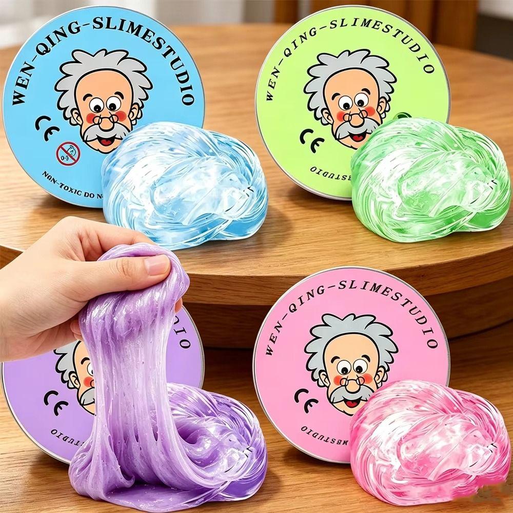 Crystal Clear Liquid Crystal Slime Colorful Crystal Bouncy Slime Toy  Children Gifts