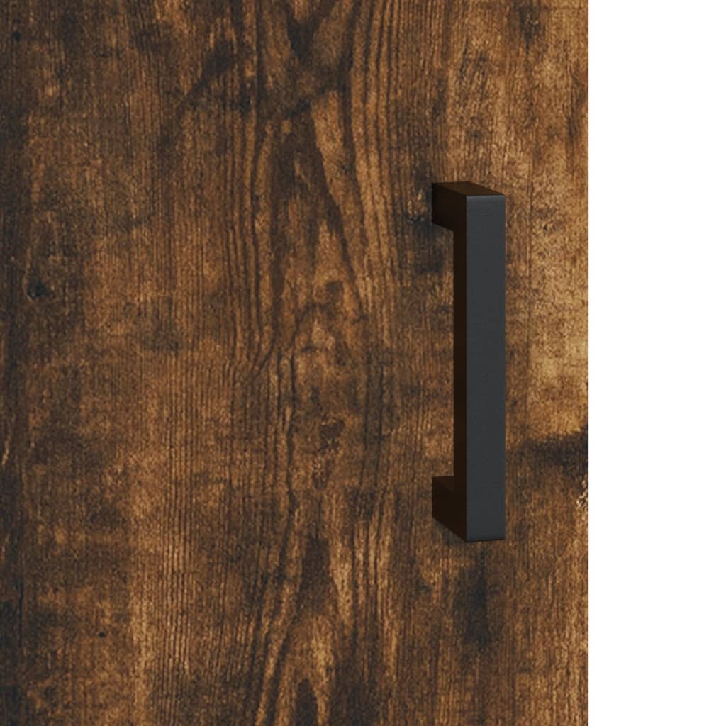 Highboard Smoked Oak 69.5 x 34 x 180 cm Particleboard
