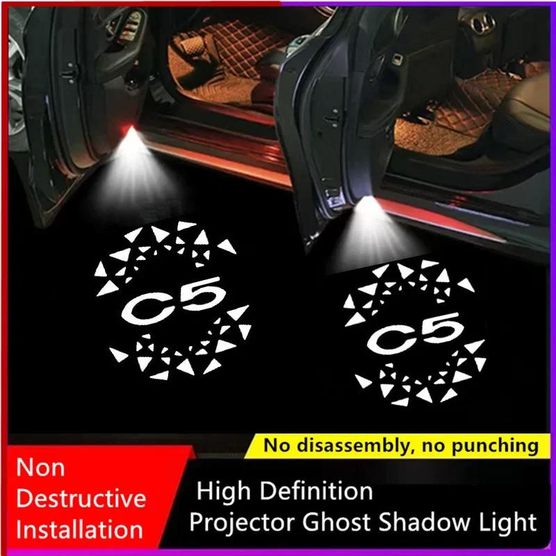 Led Car Door Welcome Light Laser Logo Projector For Citroen C5 Aircross 2001-2008 2009 2010 2011 2012 2013 2014 2015 Car Goods