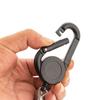 Card Holder Outdoor Telescopic Easy Pull Buckle Carabiner Keychain Badge Holder Badge Reel Clip