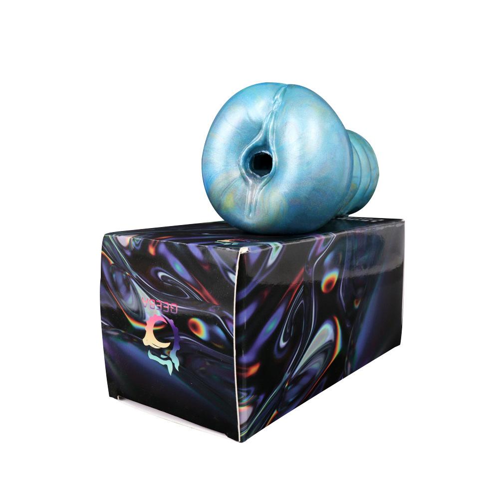 Силиконовый мужской мастурбатор, чашка для мастурбации, секс-игрушки, устройство для тренировки пениса, карманная игрушка для вагины для мужчин, кукла