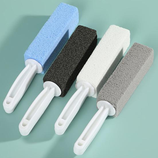 Пемза для унитаза Удаление пятен от жесткой воды и кальциевых отложений Длинная ручка Эргономичный